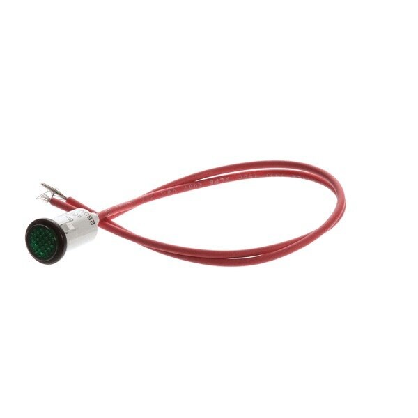 Cres Cor Pilot Light, Green, , 240V, 10in Lead 0766 097 - main